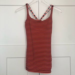 Lululemon Free To Be Striped Tank Top